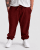 Motley Denim Berlin Sweatpants Red - Sportske hlače & kratke - Muške Trenirke Veliki Brojevi