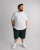 Motley Denim Paris Sweatshorts Racing Green - Sportske hlače & kratke - Muške Trenirke Veliki Brojevi
