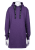 Nora Mikken KRISTINA Long Hoodie Purple - Puloveri & dukserice - 