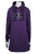 Nora Mikken KADRI WHITE Long Hoodie Purple - Puloveri & dukserice - 