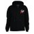 D555 Verlin Couture Full Zip Hoodie Black - Puloveri & dukserice - Muške Puloveri & dukserice veliki brojevi