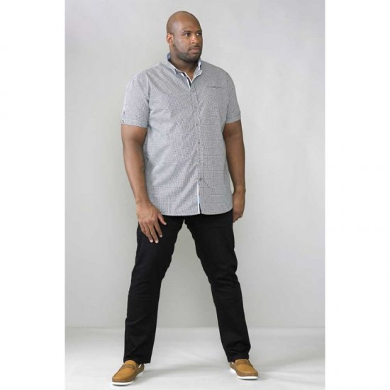 D555 Claude Stretch Jeans Black TALL SIZES - MUŠKA ODJEĆA MT-6XLT - Odjeća za Visoke Muškarce