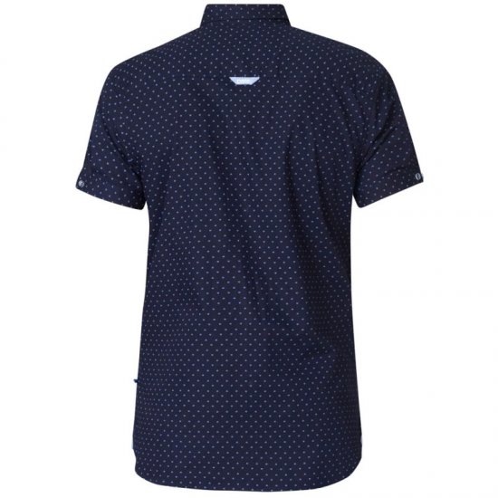 D555 Kurt Printed Short Sleeve Shirt - Košulje - Muške Košulje Veliki Brojevi