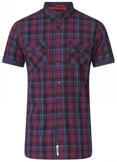 D555 Herbie Short Sleeve Shirt - Košulje - Muške Košulje Veliki Brojevi
