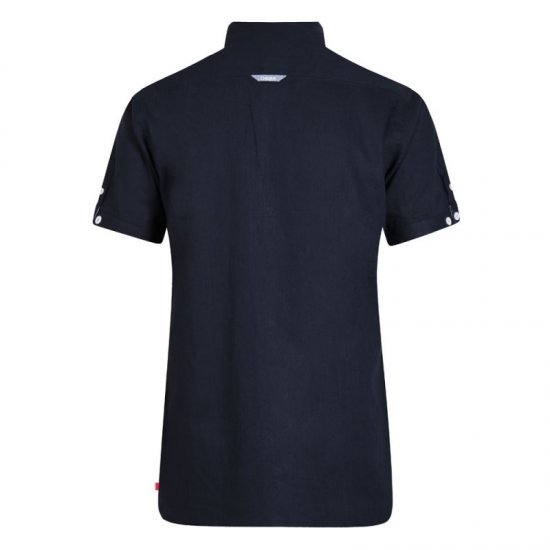 D555 Brixton Shirt Navy - Košulje - Muške Košulje Veliki Brojevi