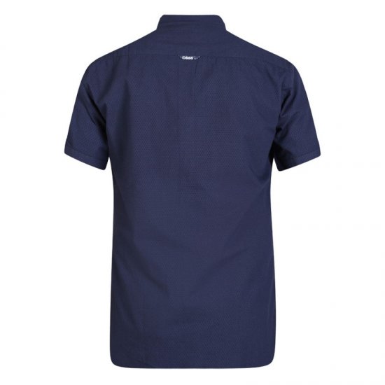 D555 Wesson Shirt Navy - Košulje - Muške Košulje Veliki Brojevi