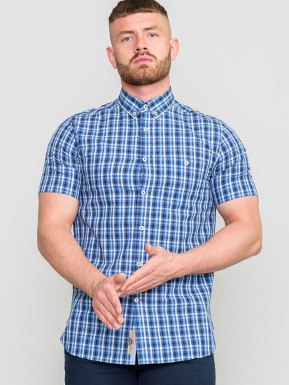 D555 CANFORD Shirt With Pocket - Košulje - Muške Košulje Veliki Brojevi