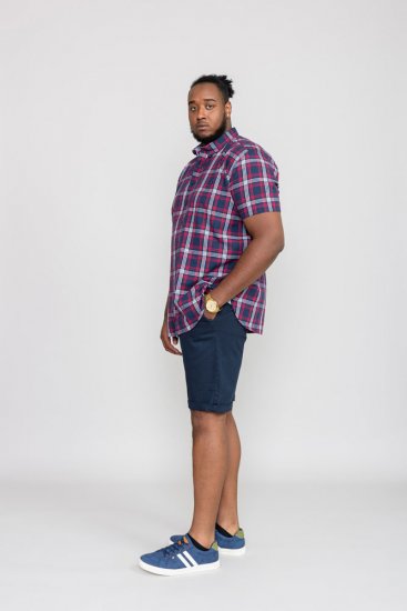 D555 RIPLEY Shirt With Pocket - Košulje - Muške Košulje Veliki Brojevi