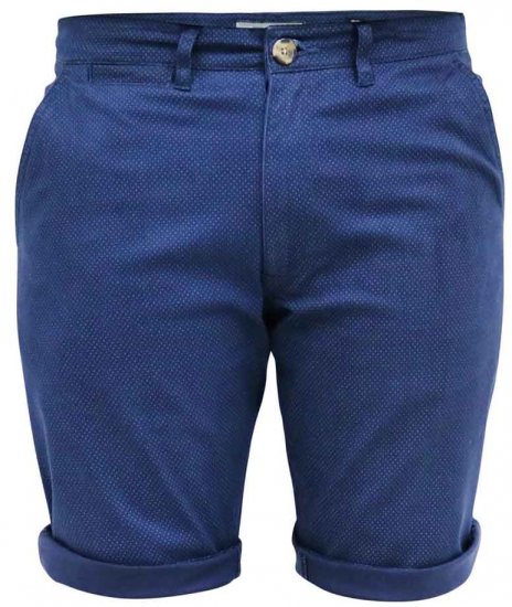 D555 Warren Ao Printed Stretch Chino Shorts - Kratke hlače - Muške Kratke Hlače Veliki Brojevi 
