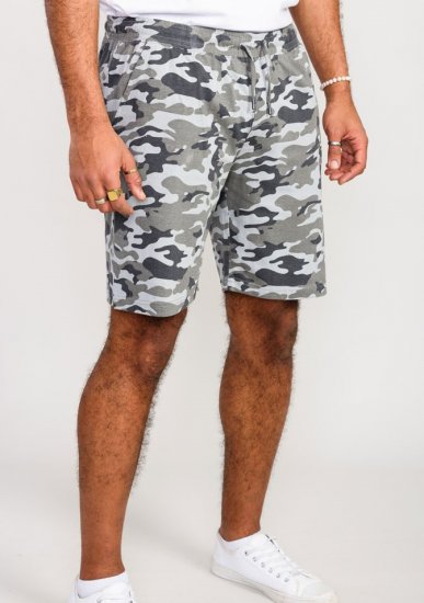 D555 Carlton Elasticated Waist Jersey Camo Shorts - Sportske hlače & kratke - Muške Trenirke Veliki Brojevi