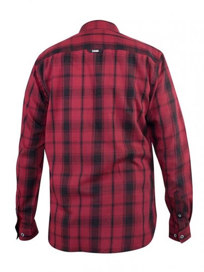 D555 Benalla Check Long Sleeve Button Down Shirt - Košulje - Muške Košulje Veliki Brojevi