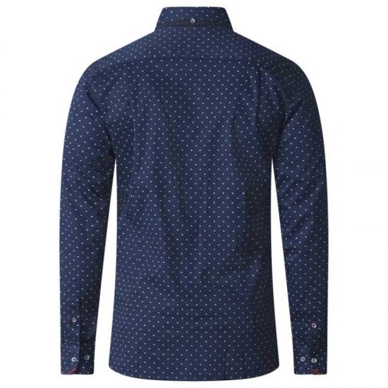 D555 Rashard Long Sleeve Printed Shirt - Košulje - Muške Košulje Veliki Brojevi