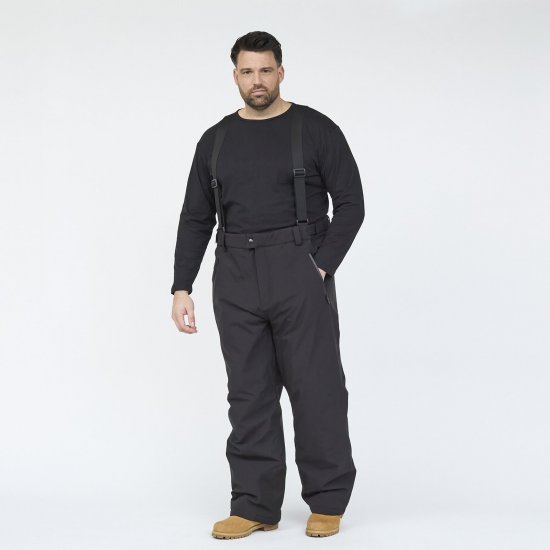 North Latitude Ski pant Black - Skijaška odjeća - Velike muške zimske jakne i hlače