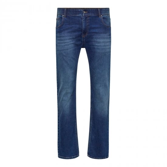 North Latitude Jeans Jack Blue Used Wash - Jakne - Muške Jakne Veliki Brojevi