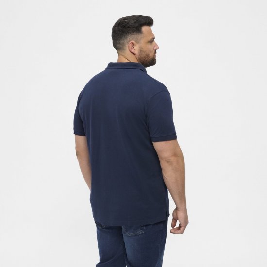 North Latitude Polo Navy Blue - Polo majice - Muške Polo Majice Veliki Brojevi