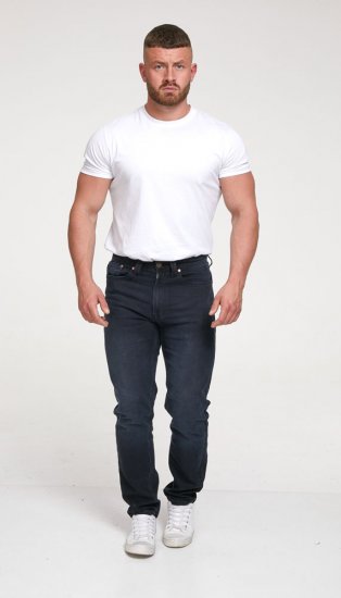 D555 Hockliffe 1959 Fit Stretch Jeans Dark Wash - Traperice & hlače - Muške Traperice i Hlače Veliki Brojevi