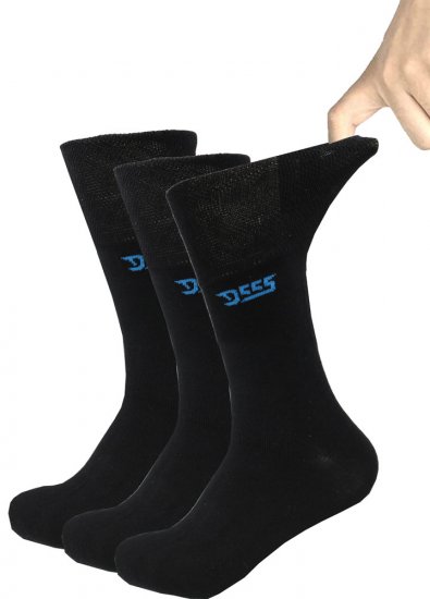 D555 Harold Extra Wide Comfort Fit Socks 3-pack - Donje rublje & kupaće hlače - muške donje rublje veliki brojevi