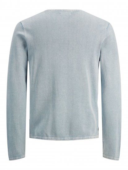 Jack & Jones JJELEO Knit Faded Denim - Puloveri & dukserice - Muške Puloveri & dukserice veliki brojevi