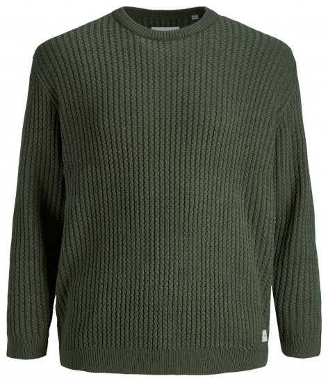 Jack & Jones JCOBRANDON Knit Forest - Puloveri & dukserice - Muške Puloveri & dukserice veliki brojevi