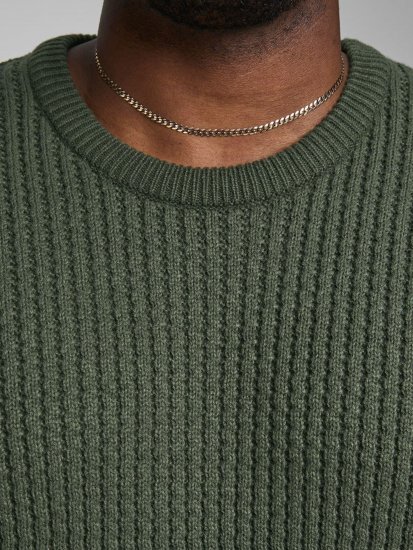 Jack & Jones JCOBRANDON Knit Forest - Puloveri & dukserice - Muške Puloveri & dukserice veliki brojevi