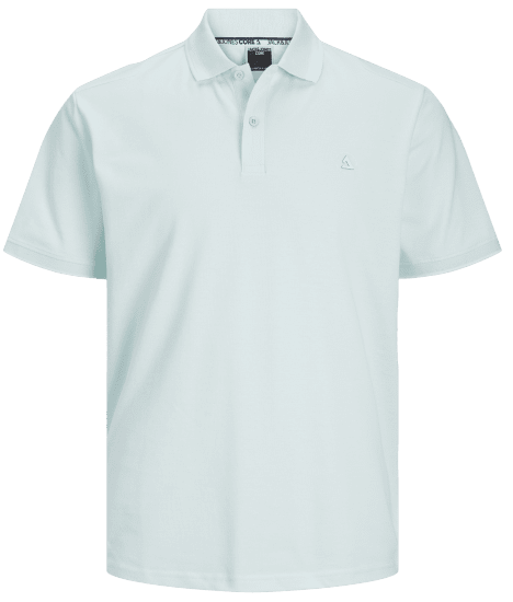 Jack & Jones JCOHASS LOGO Polo Soothing Sea - Polo majice - Muške Polo Majice Veliki Brojevi