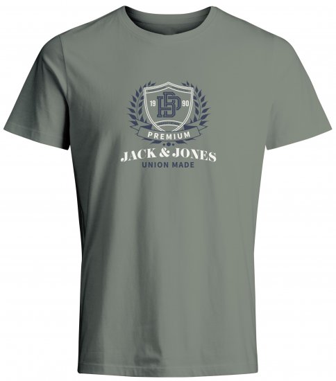 Jack & Jones JPRBLUCAMERON T-Shirt Laurel Wreath - Majice Kratkih Rukava - Muške Majice Kratkih Rukava Veliki Brojevi 