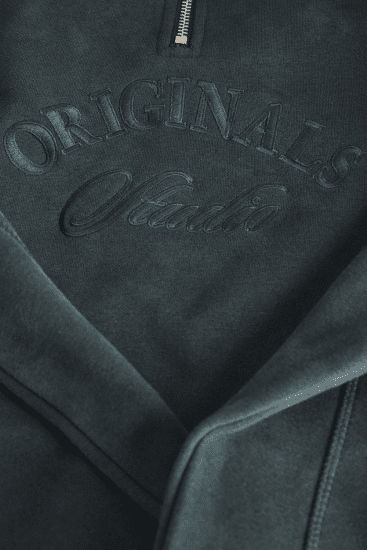 Jack & Jones Bleecker Branding High Neck Sweatshirt Forest River - Puloveri & dukserice - Muške Puloveri & dukserice veliki brojevi