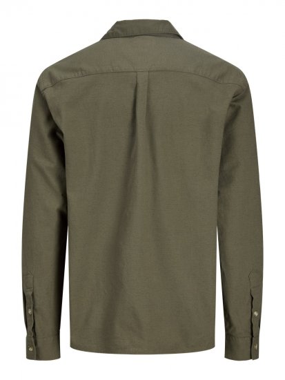 Jack & Jones Tristan Overshirt kaki - Košulje - Muške Košulje Veliki Brojevi