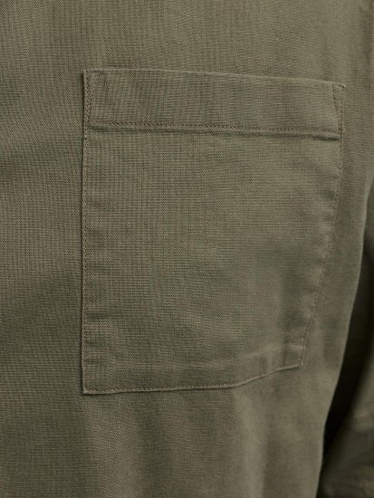 Jack & Jones Tristan Overshirt kaki - Košulje - Muške Košulje Veliki Brojevi