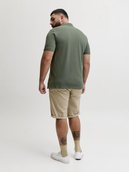 Jack & Jones Weston Polo Majica Zelena - Polo majice - Muške Polo Majice Veliki Brojevi