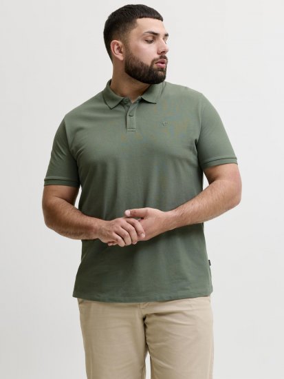Jack & Jones Weston Polo Majica Zelena - Polo majice - Muške Polo Majice Veliki Brojevi