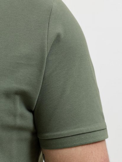 Jack & Jones Weston Polo Majica Zelena - Polo majice - Muške Polo Majice Veliki Brojevi