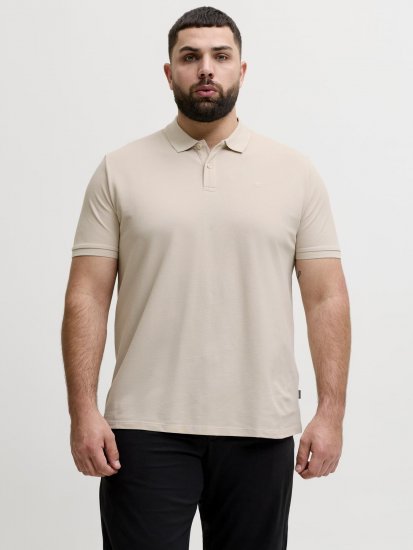 Jack & Jones Weston Polo Majica Svijetlobež - Polo majice - Muške Polo Majice Veliki Brojevi