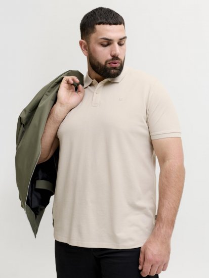 Jack & Jones Weston Polo Majica Svijetlobež - Polo majice - Muške Polo Majice Veliki Brojevi
