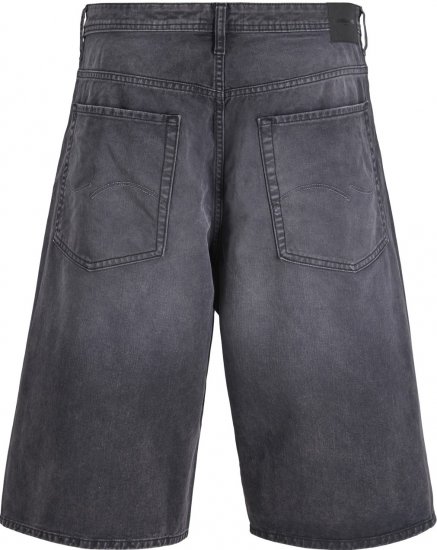 Jack & Jones Stowen Bronx Long Shorts Black - Kratke hlače - Muške Kratke Hlače Veliki Brojevi 