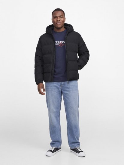 Jack & Jones Sage Prošivena jakna Crna - Jakne - Muške Jakne Veliki Brojevi