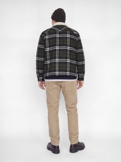 Jack & Jones Zac Teddy Košulja-jakna Zelena - Jakne - Muške Jakne Veliki Brojevi