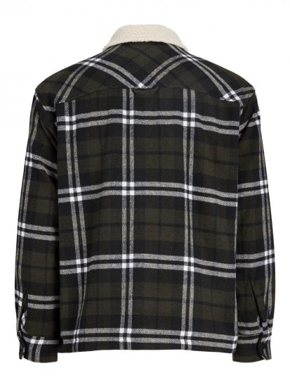 Jack & Jones Zac Teddy Košulja-jakna Zelena - Jakne - Muške Jakne Veliki Brojevi