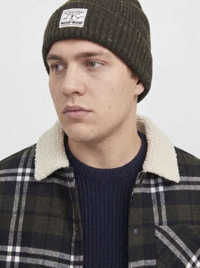 Jack & Jones Zac Teddy Košulja-jakna Zelena - Jakne - Muške Jakne Veliki Brojevi