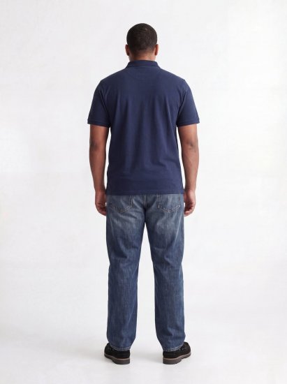 Jack & Jones Rush polo majica 2 kom crna/tamnoplava - Polo majice - Muške Polo Majice Veliki Brojevi