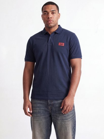 Jack & Jones Rush polo majica 2 kom crna/tamnoplava - Polo majice - Muške Polo Majice Veliki Brojevi