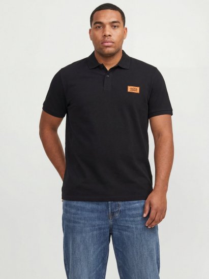 Jack & Jones Rush polo majica 2 kom crna/tamnoplava - Polo majice - Muške Polo Majice Veliki Brojevi
