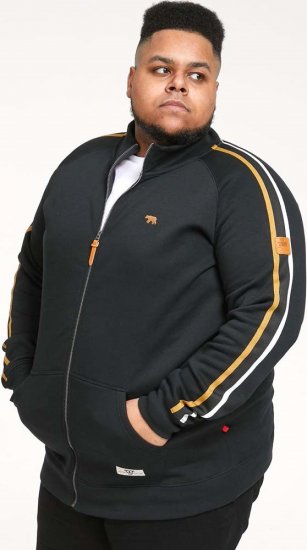 D555 MARSTON Zip Through Sweatshirt - Puloveri & dukserice - Muške Puloveri & dukserice veliki brojevi