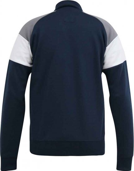 D555 JEFFREY Couture Zip Through Sweatshirt Navy - Puloveri & dukserice - Muške Puloveri & dukserice veliki brojevi