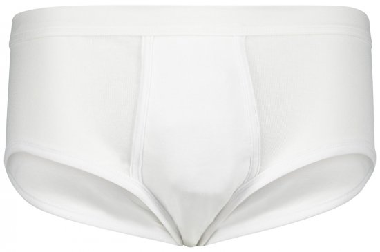 Adamo Royal Fine Ribbed Briefs White - Donje rublje & kupaće hlače - muške donje rublje veliki brojevi