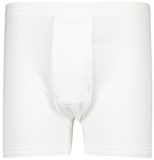 Adamo Royal Fine Ribbed Boxer shorts White - Donje rublje & kupaće hlače - muške donje rublje veliki brojevi