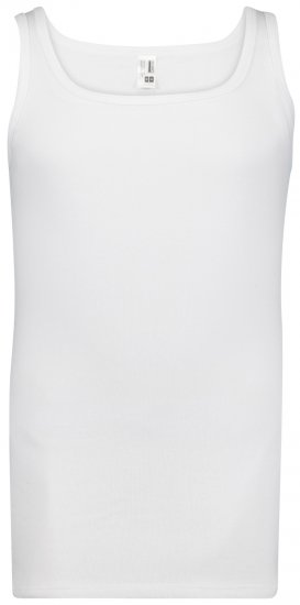 Adamo Royal Fine Ribbed Undershirt White - Donje rublje & Kupaće hlače - muške donje rublje veliki brojevi
