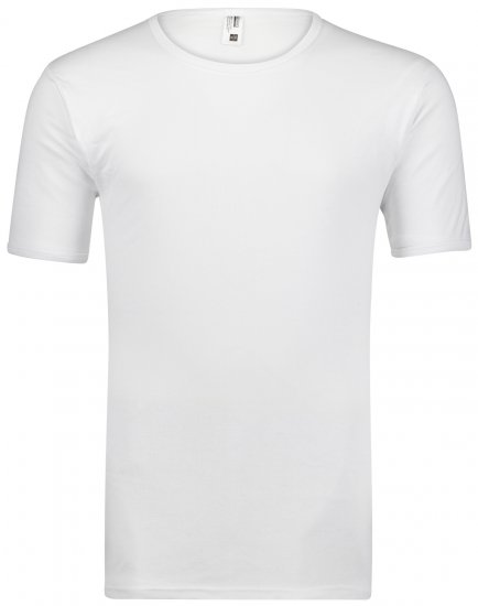 Adamo Royal Fine Ribbed Under-T-shirt White - Donje rublje & kupaće hlače - muške donje rublje veliki brojevi