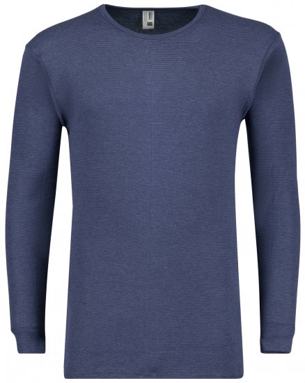 Adamo Jeans Long sleeve Under-T-shirt Navy - Donje rublje & kupaće hlače - muške donje rublje veliki brojevi