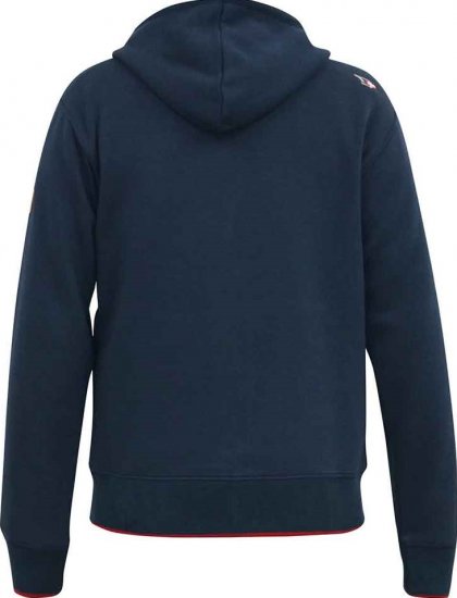 D555 WORCESTER Full Zip Hoody With Brooklyn Chest Print - Puloveri & dukserice - Muške Puloveri & dukserice veliki brojevi